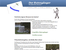 Tablet Screenshot of brunnen-suche.de